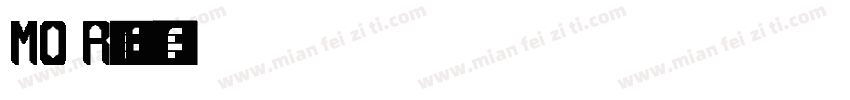 MO Rocio Regular字体转换